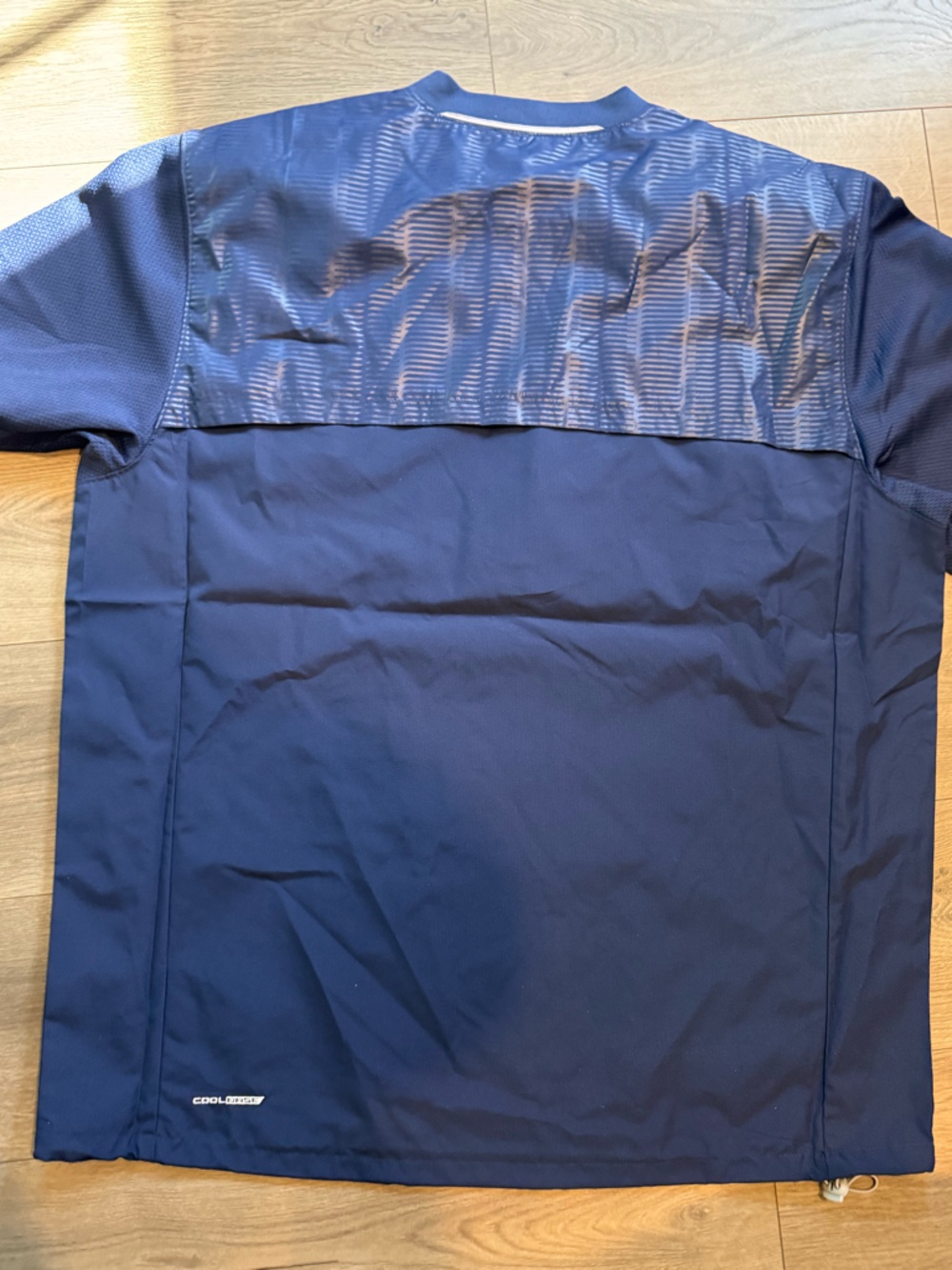Majestic Navy Lightweight Short sleeve Cage Jacket XL - Picture 5 of 7